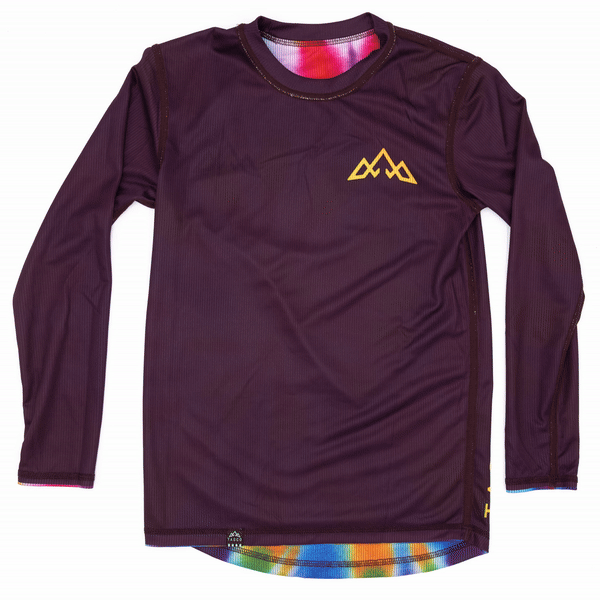 Tasco Mullet Reversible Ride Jersey (L/S) - Tie Dye