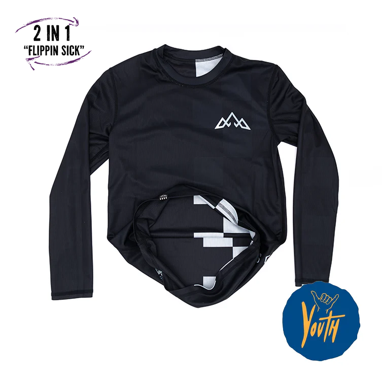 Tasco Mullet Reversible Ride Jersey (L/S) - Checkmate (Youth)