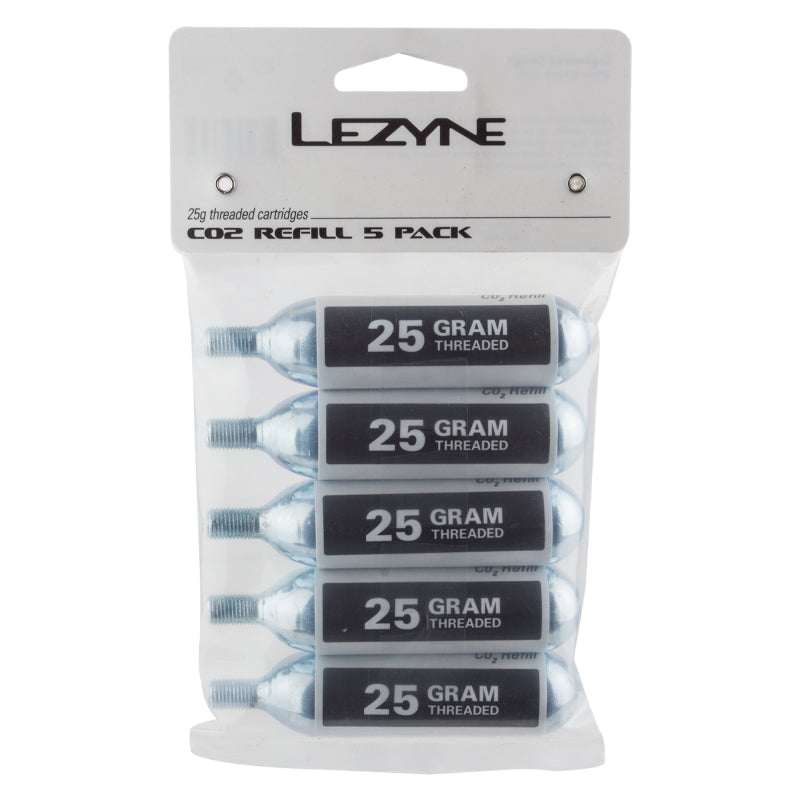 Lezyne 25g Threaded CO2 Cartridges