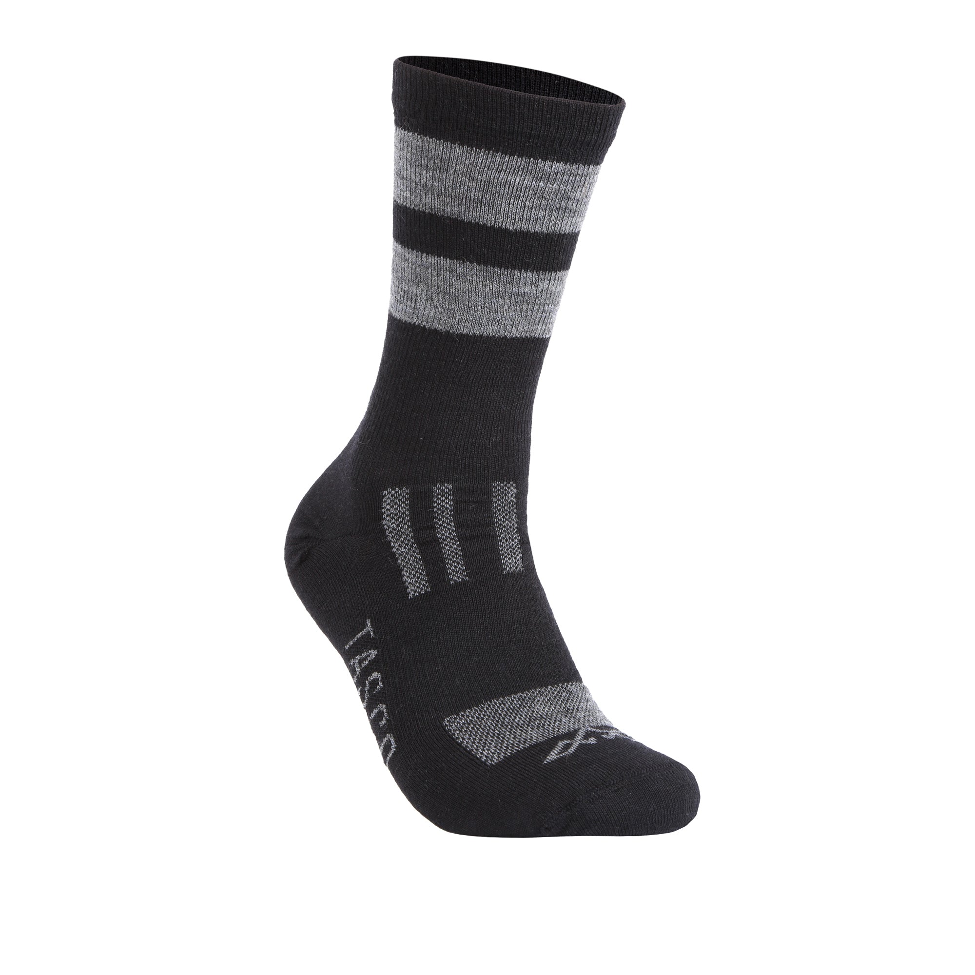Tasco RideTrek Merino Wool Socks -Classic Black / Grey