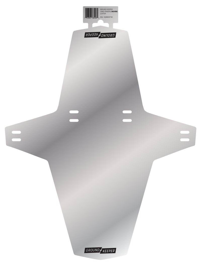 Metallic Silver Long Fender