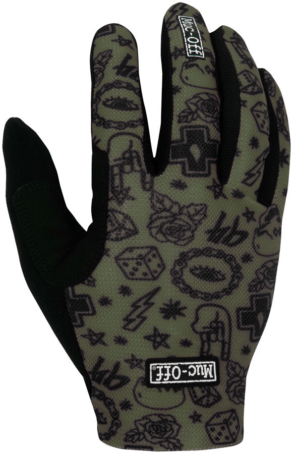 Muc-Off Summer Lightweight Mesh Rider Gloves - Green  XSmall
