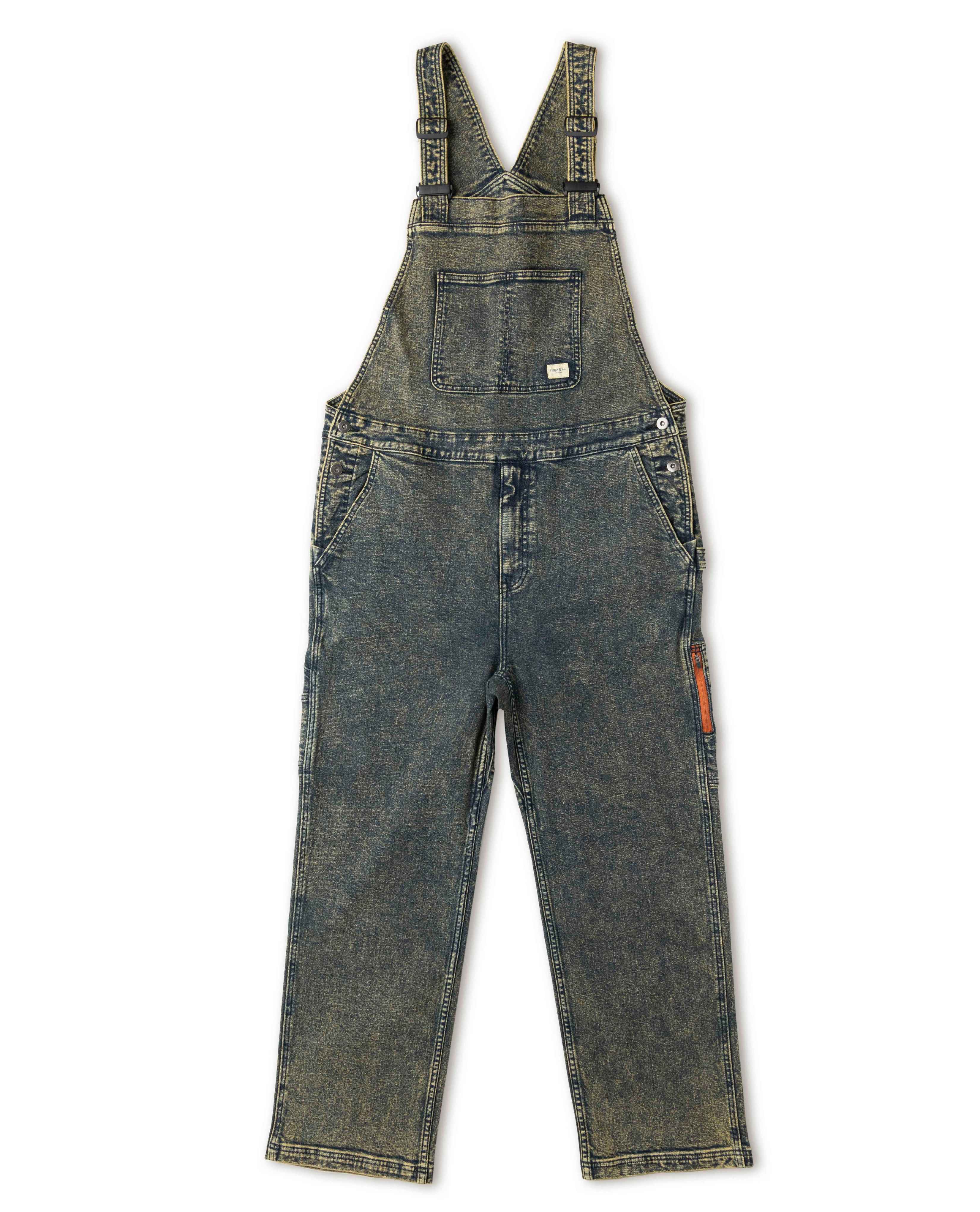 Ripton Men's Starving Jartist Overalls Dirty Dave
