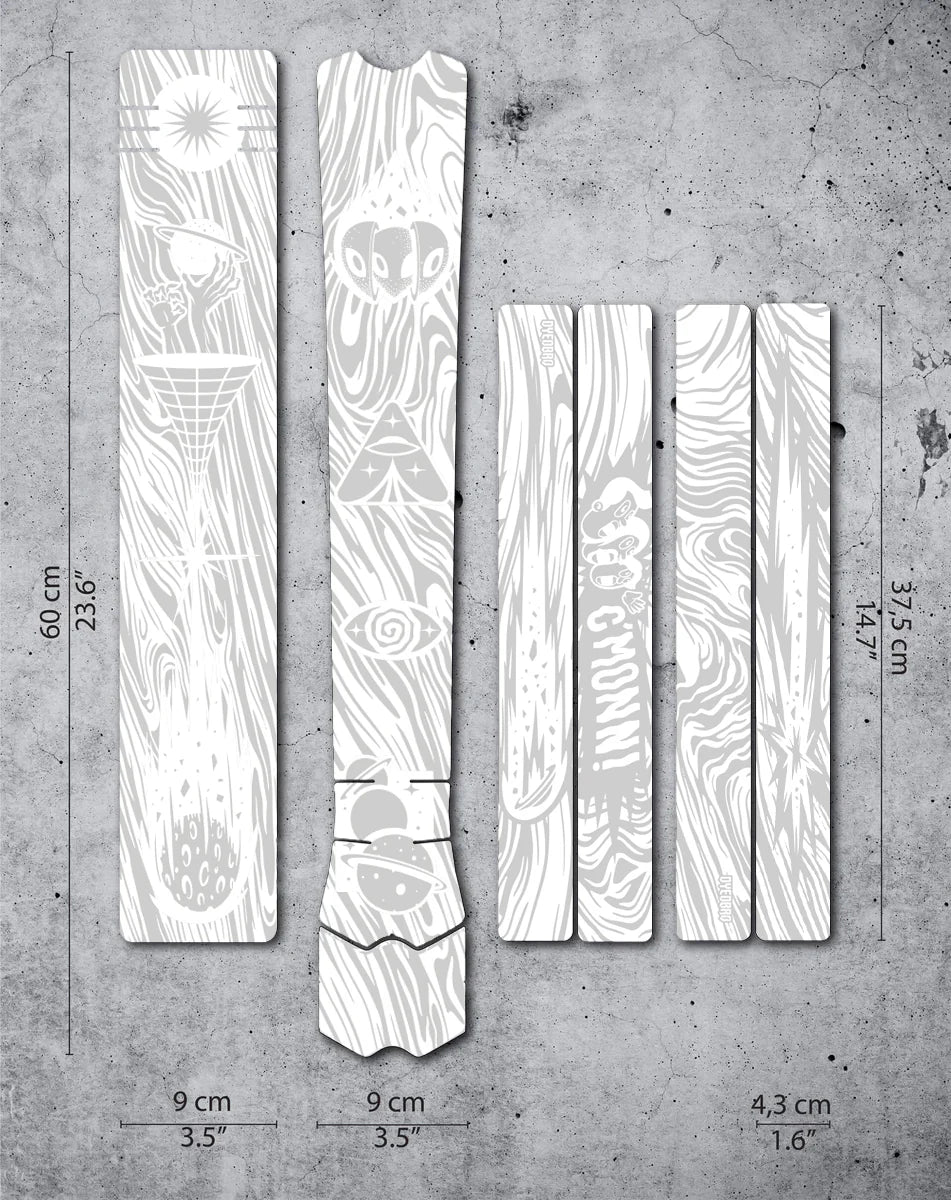 DYED BRO Frame Protection - Kaos - White