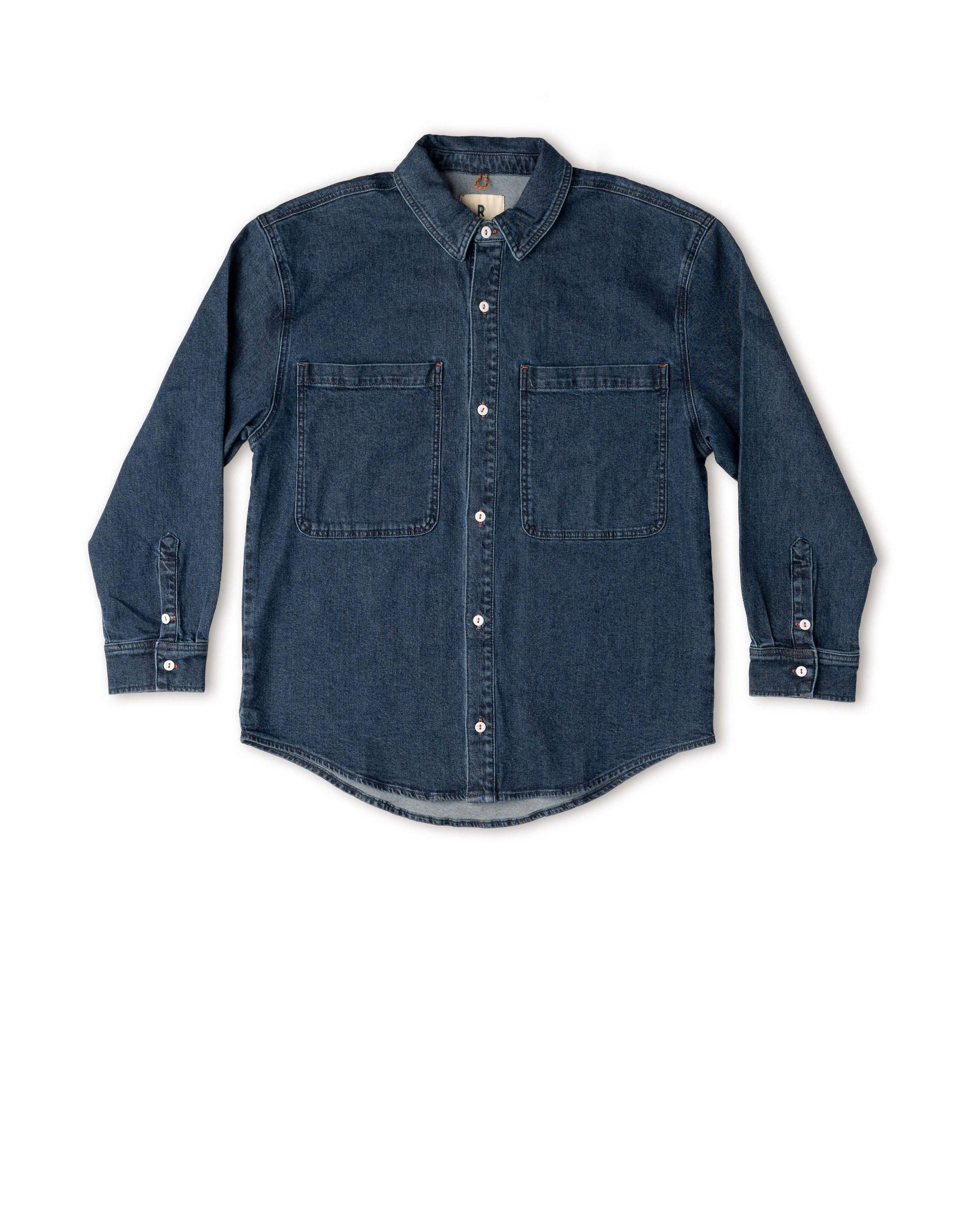 Ripton Men's Hayai Jean Shirt Dark