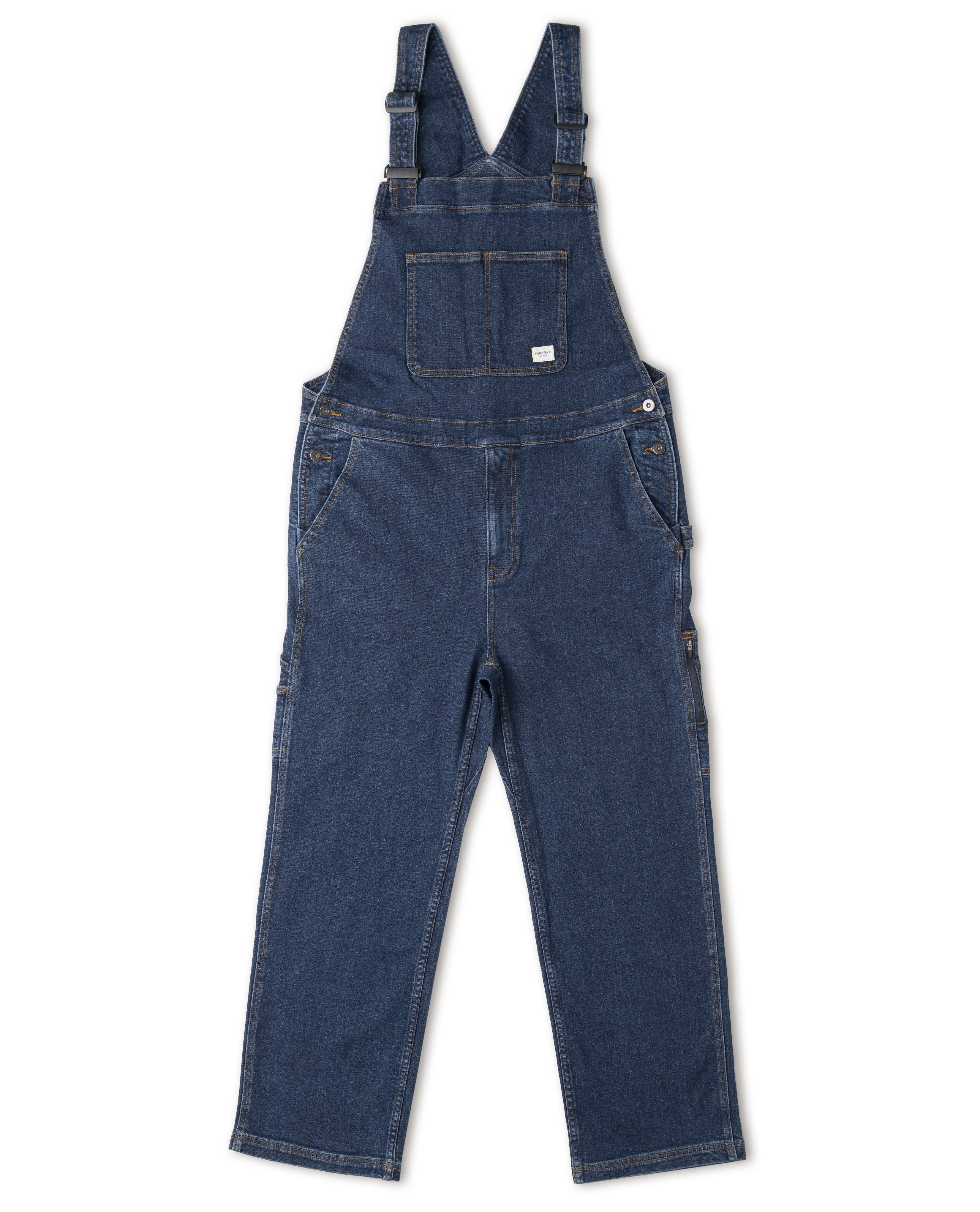 Ripton Men's Starving Jartist Overalls Blue Collar