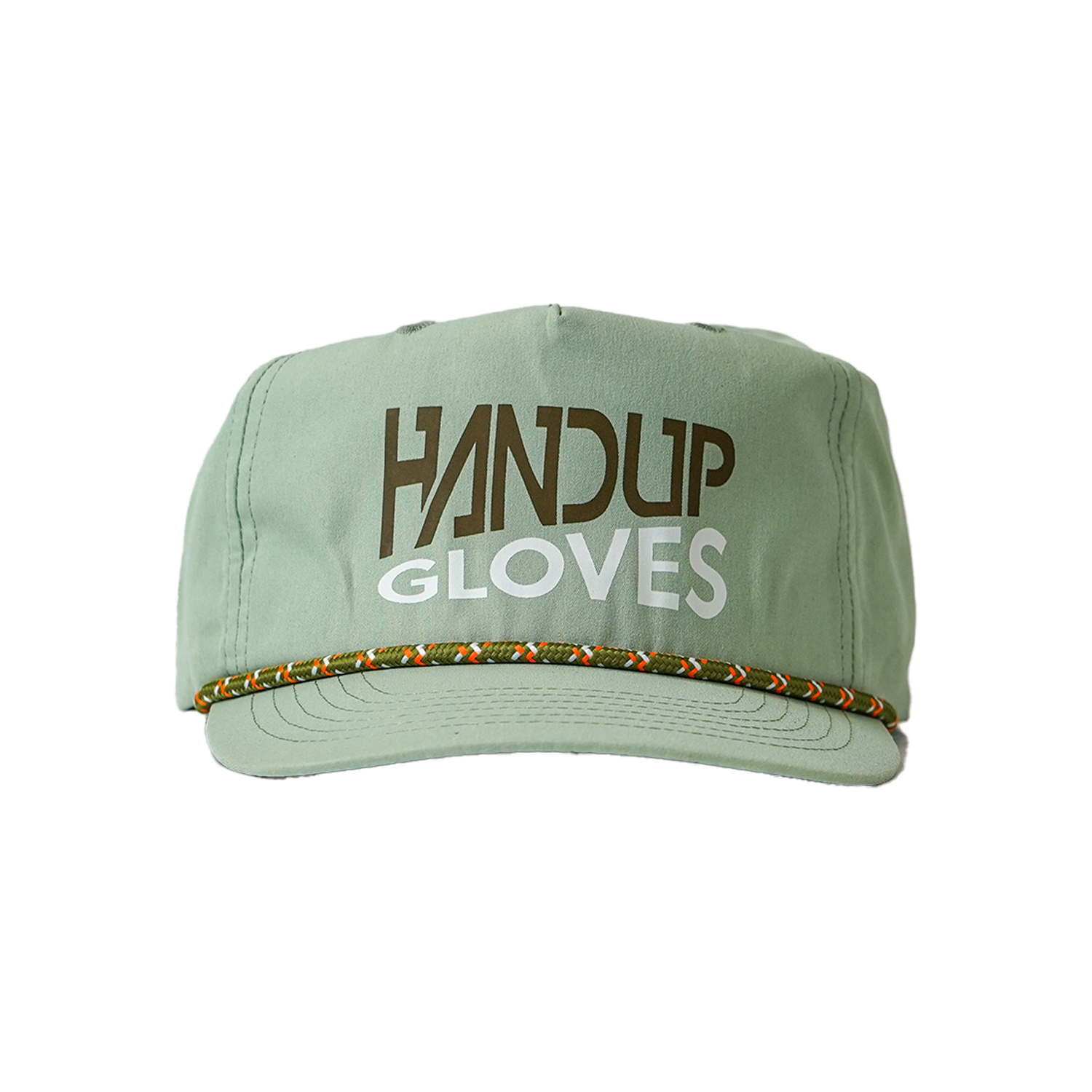 Pinch Front Rope Hat - Stacked Diagonal Logo