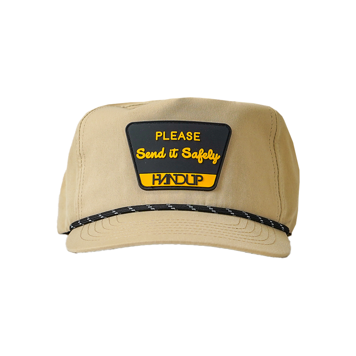 Pinch Front Rope Hat - Send It Safely