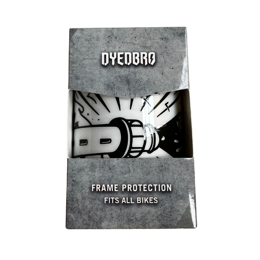 DYED BRO Frame Protection - Surfs Up - Black - Gloss