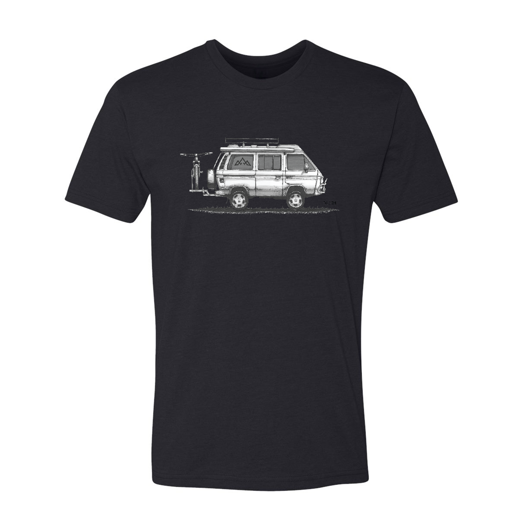 Tasco Premium T-Shirt - Adventure Uber - Black