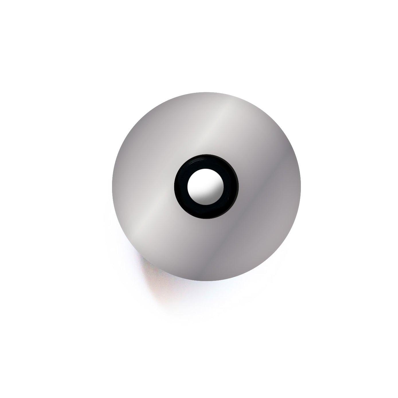 Metallic Silver Topcap
