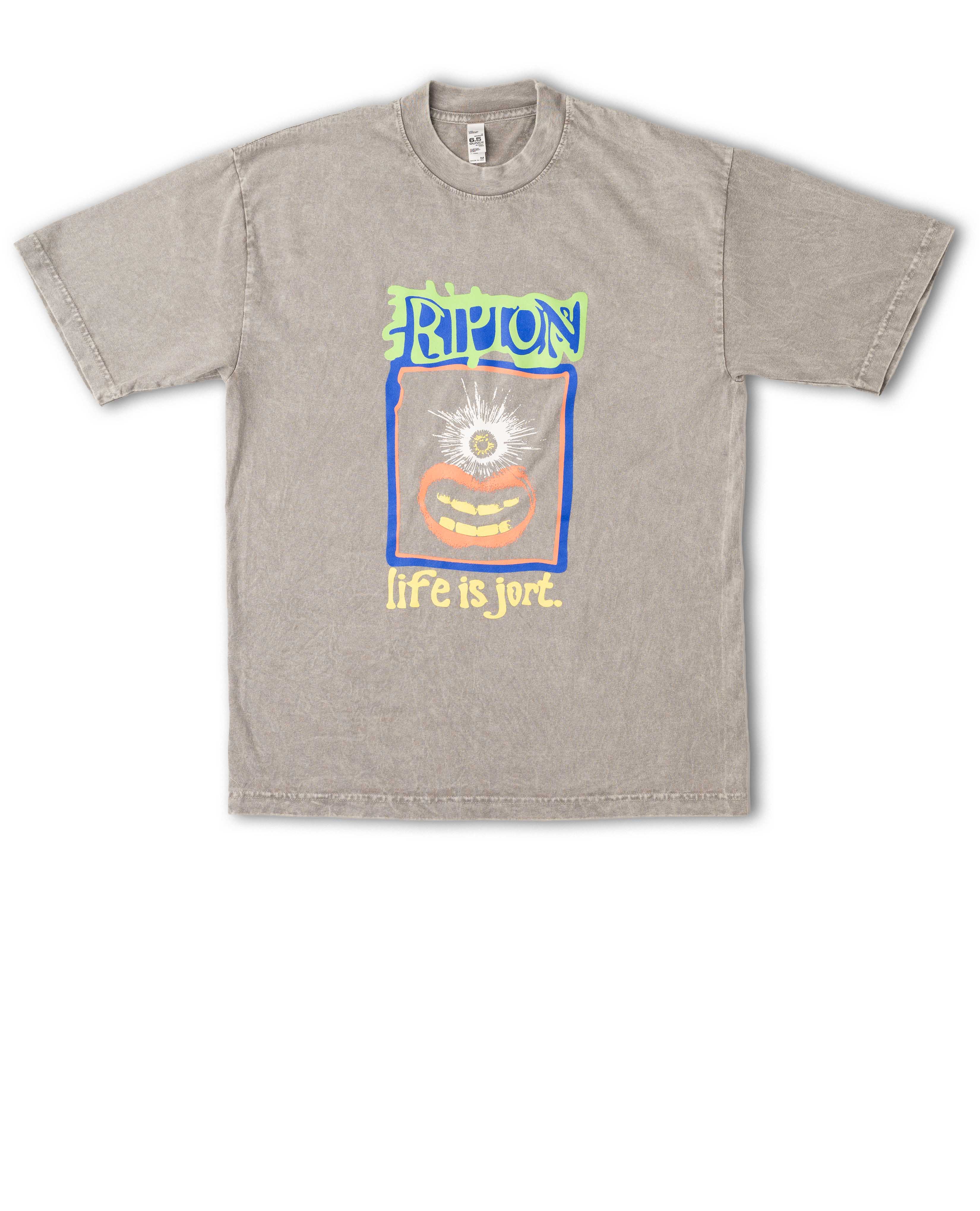 Ripton Life is Jort T-Shirt Limestone