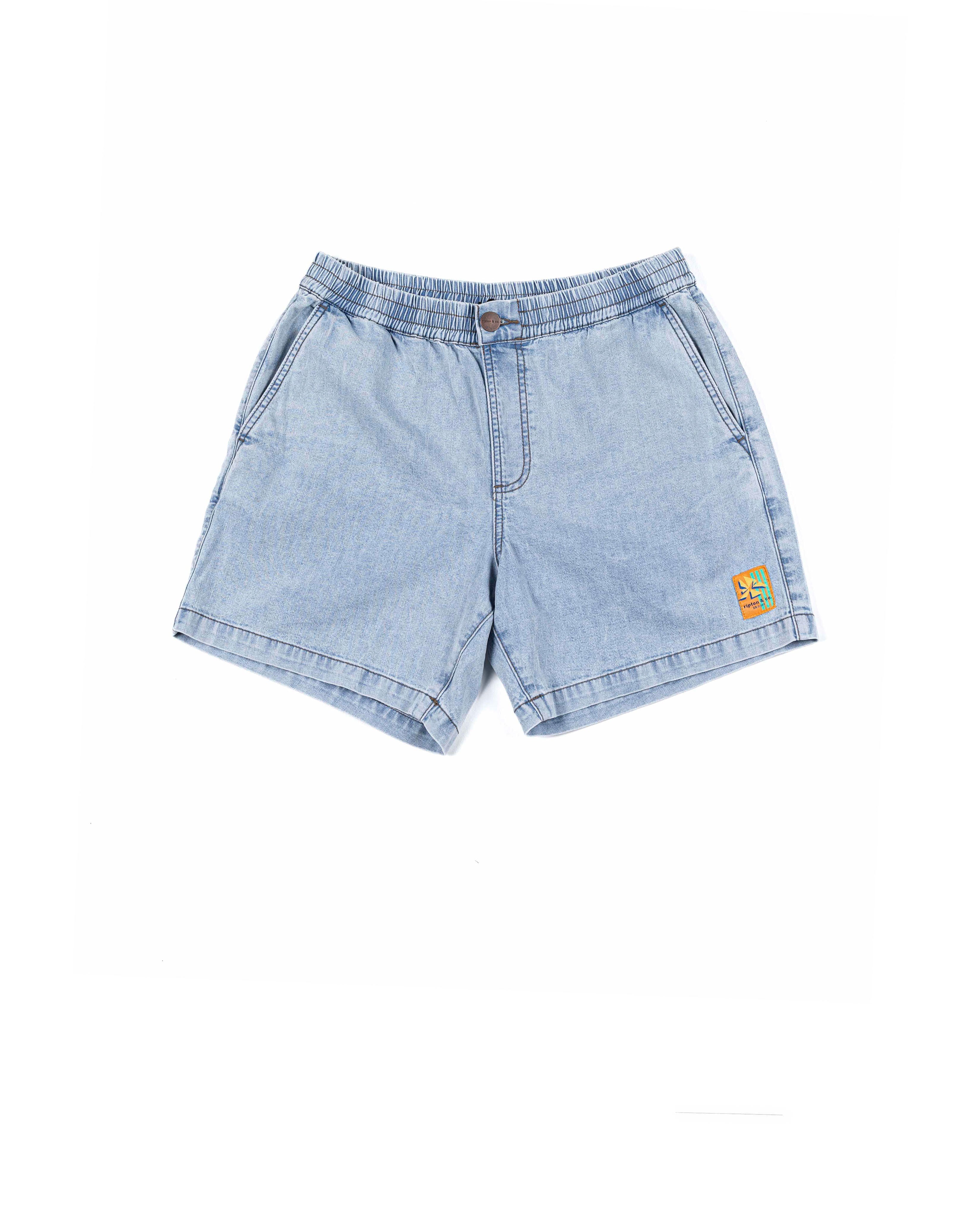 Ripton Men's Court Jorts Volley White